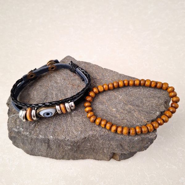 Evil Eye Bracelet Set
