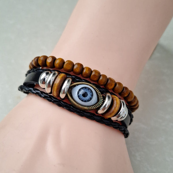 Evil Eye Bracelet Set