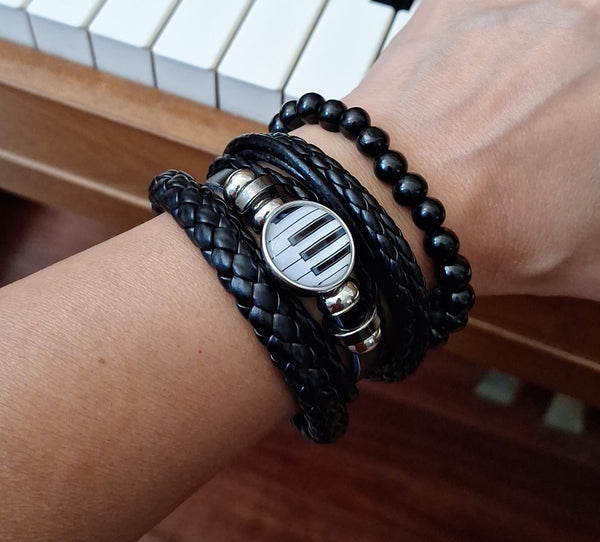 Piano Bracelet Set
