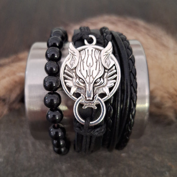 Viking Wolf Bracelets