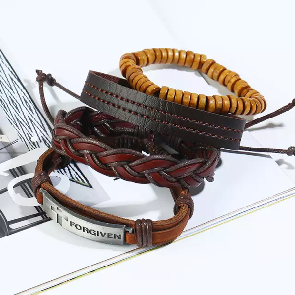 Forgiven Multilayer Bracelet Set