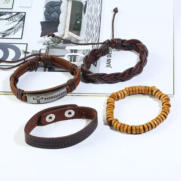 Forgiven Multilayer Bracelet Set