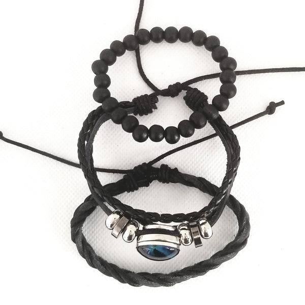 Howling Wolf Bracelet Set - F