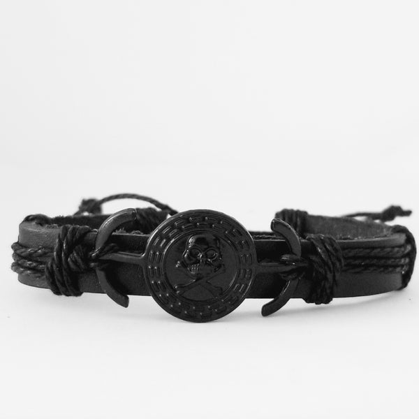 Pirate/Skull Multilayer Bracelet Set