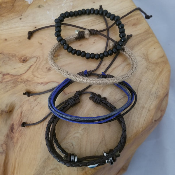 Phoenix Feather Bracelet Set
