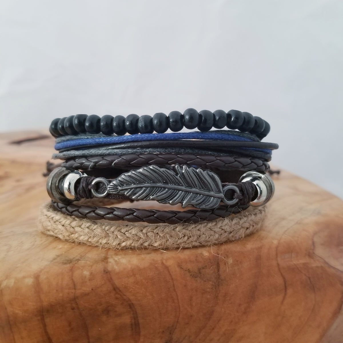 Phoenix Feather Bracelet Set – Silverado Outpost