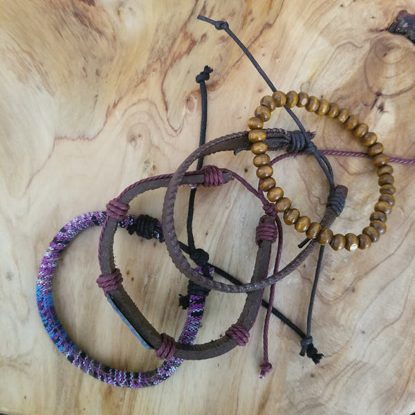 Peace Multilayer Bracelet Set