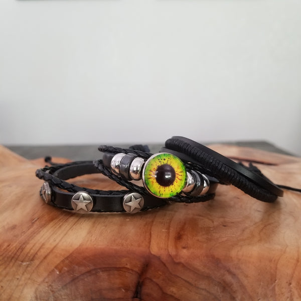 Circe Evil Eye Bracelet Set