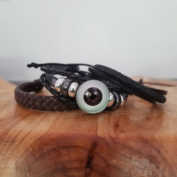 Dune Evil Eye Bracelet Set