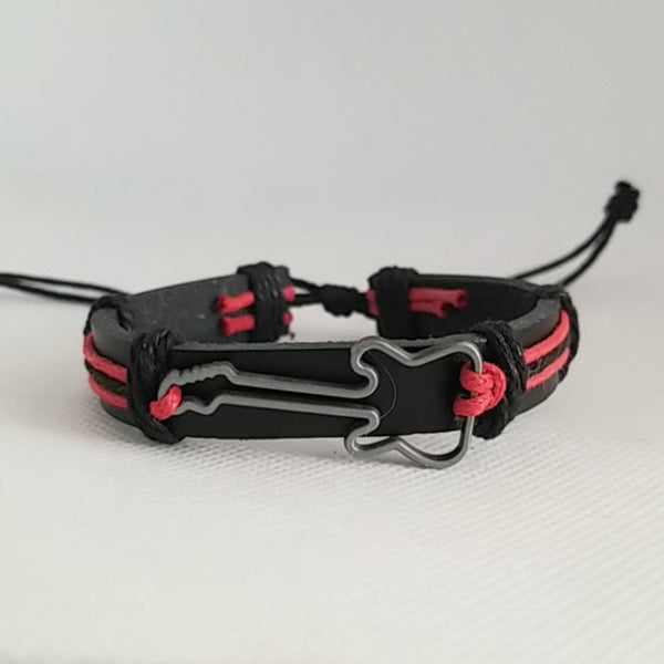 Guitar Bracelet - Red