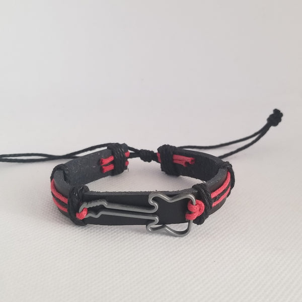 Guitar Bracelet - Red