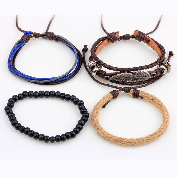 Phoenix Feather Bracelet Set - Silverado Outpost