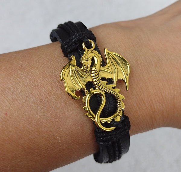 Golden Dragon Bracelet Set A1