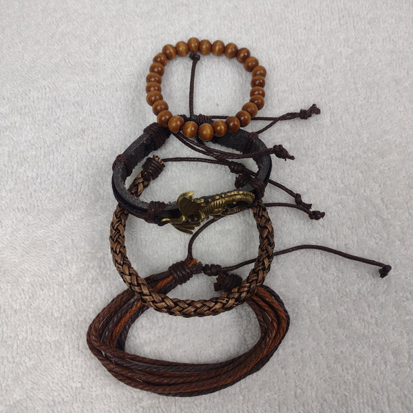 Medieval Dragon Bracelet Set