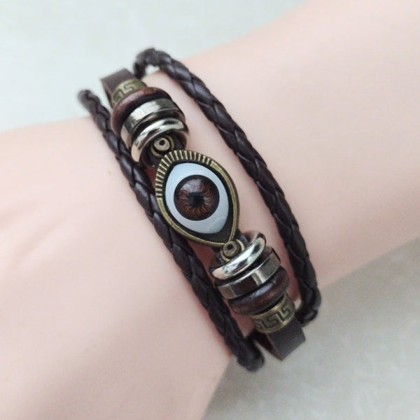 Native American Inspired Evil Eye Bracelet Set