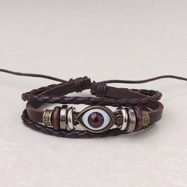 Native American Inspired Evil Eye Bracelet Set