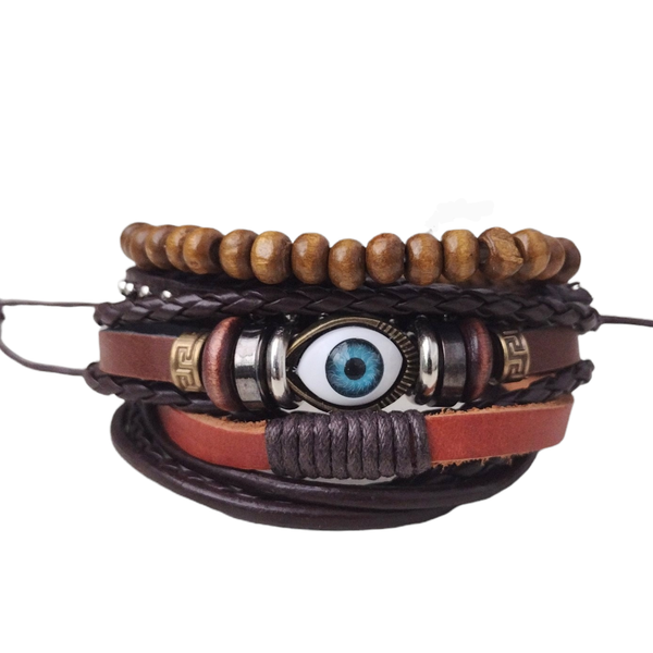 Evil Eye Renaissance Bracelet Set