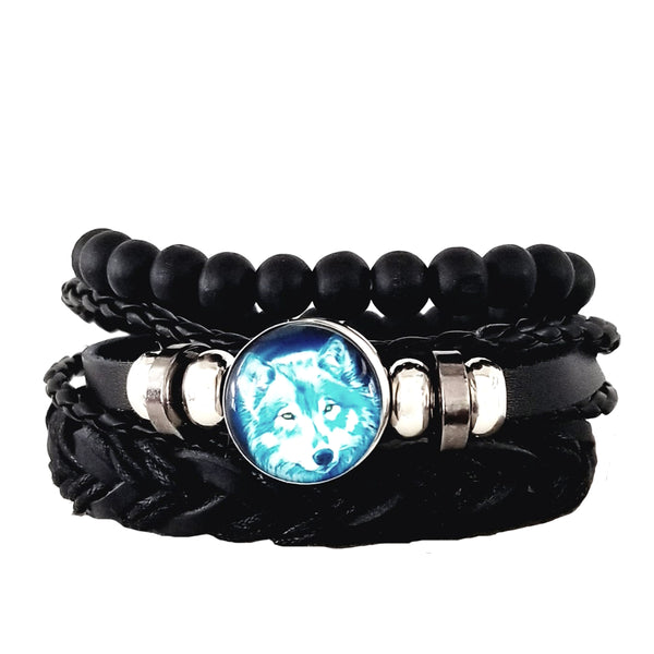 Wolf Bracelet Set - E