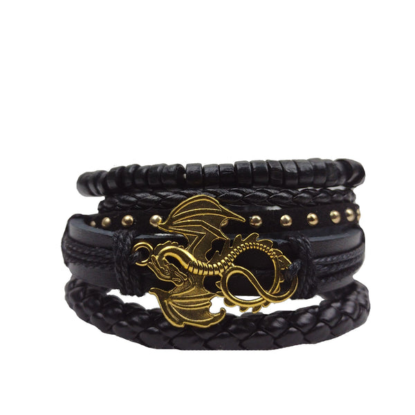 Renaissance Dragon Bracelet Set