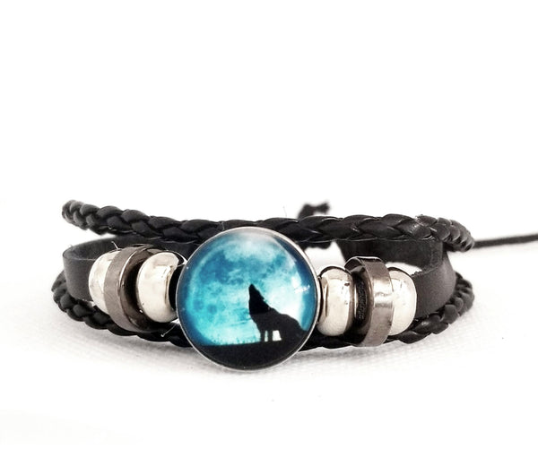 Howling Wolf Bracelet Set - F