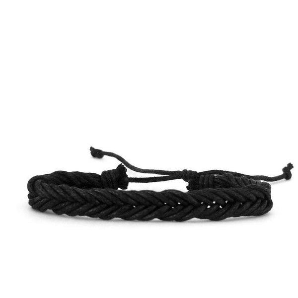 Ashe Skull Leather Bracelet Set