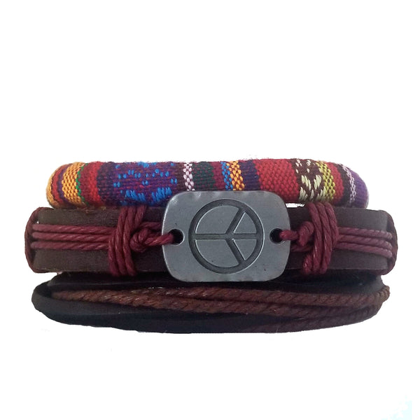 Celeste Peace Multilayer Bracelet Set