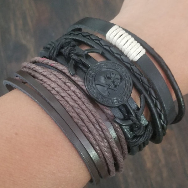 Pirate Multilayer Bracelet Set
