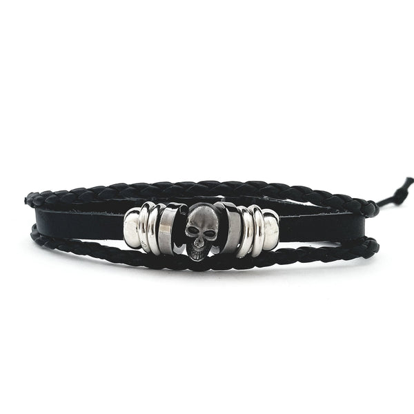 Skull Bracelet Set