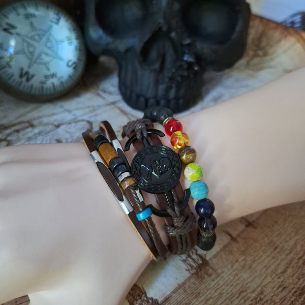 Pirate Renaissance Bracelet Set