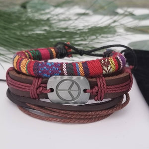 Celeste Peace Multilayer Bracelet Set