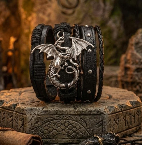 Renaissance Flying Dragon Bracelets