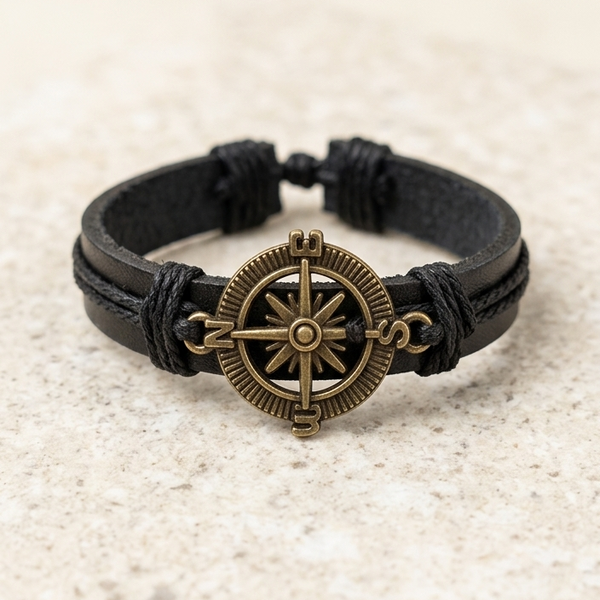 Compass Rose Multilayer Bracelet Set