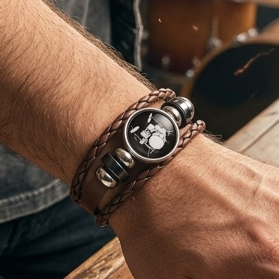 Drum Bracelet (Brown)