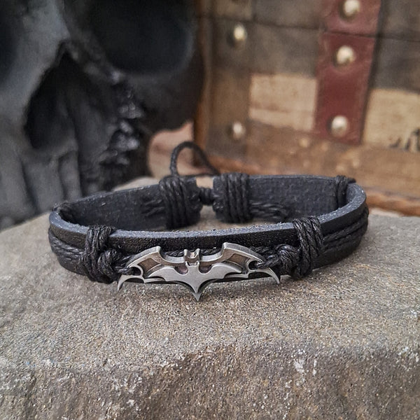 Bat Bracelet Set - Black