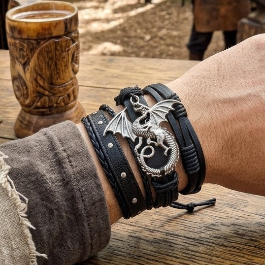 Renaissance Flying Dragon Bracelets