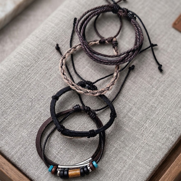 Traveler's Talisman Rose Compass Bracelets