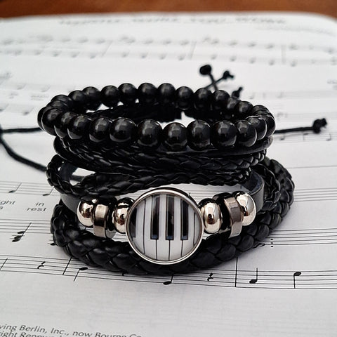 Piano Bracelet Set