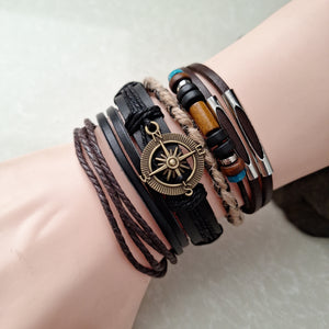 Pirate Rose Compase Bracelets