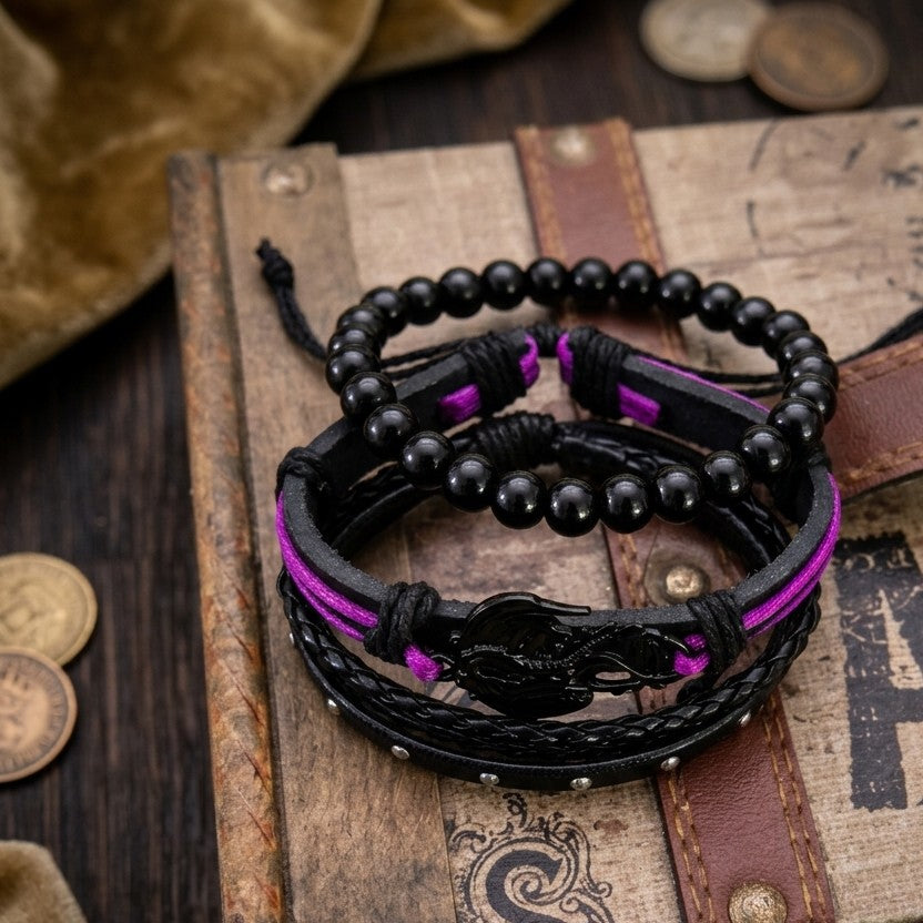 Mystic Dragon Bracelet Set | Silverado Outpost