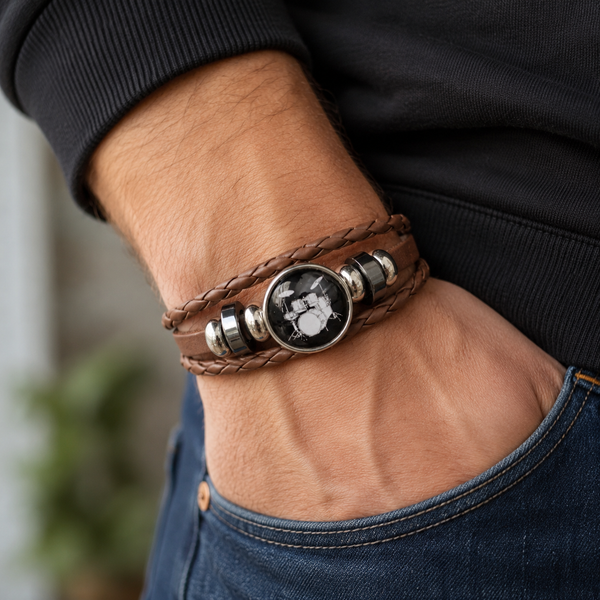 Drum Bracelet (Brown)