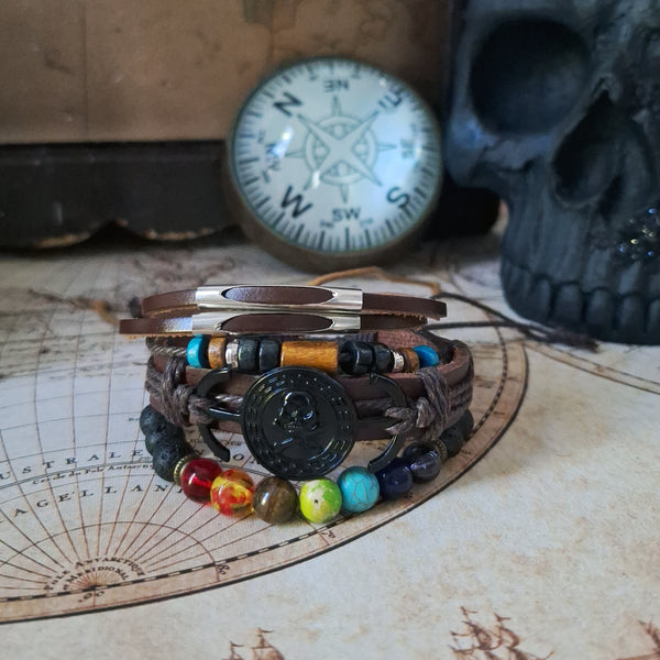 Pirate Renaissance Bracelet Set