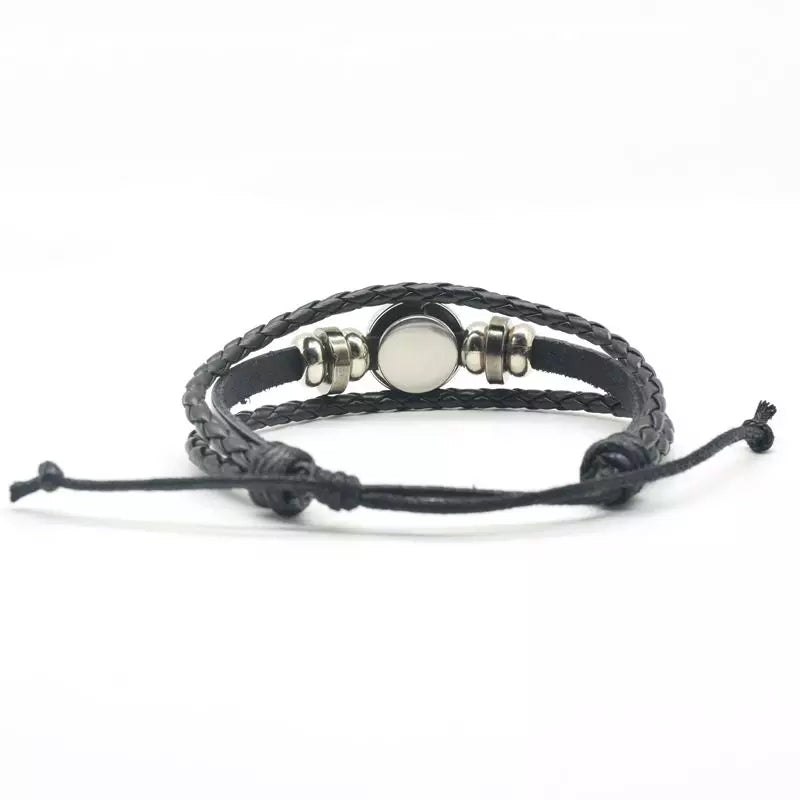 Born to Ride Leather Bracelet | Silverado Outpost