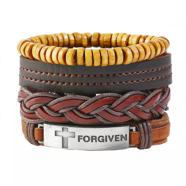 Forgiven Multilayer Bracelet Set