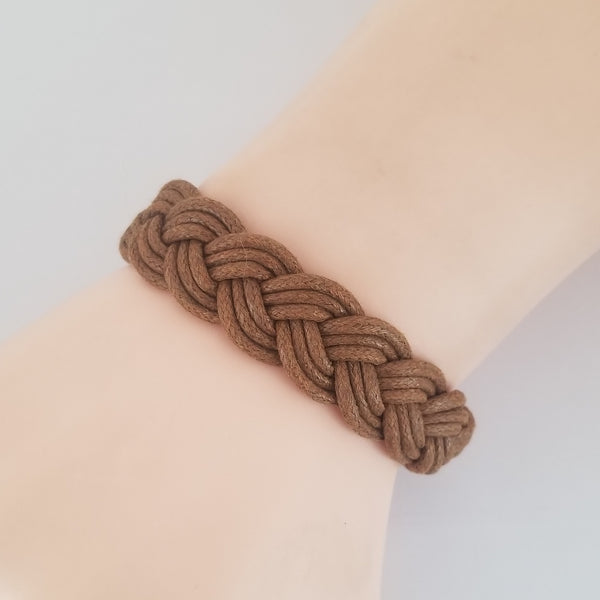 Brown Weave Bracelet