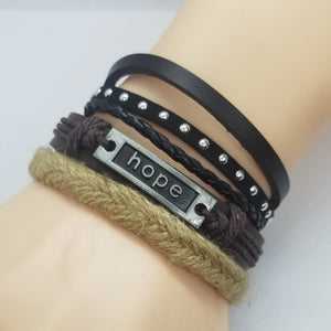 Hope Multilayer Bracelet Set