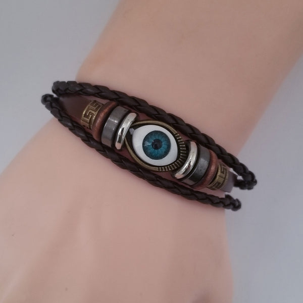 Evil Eye Earth Tone Bracelet Set