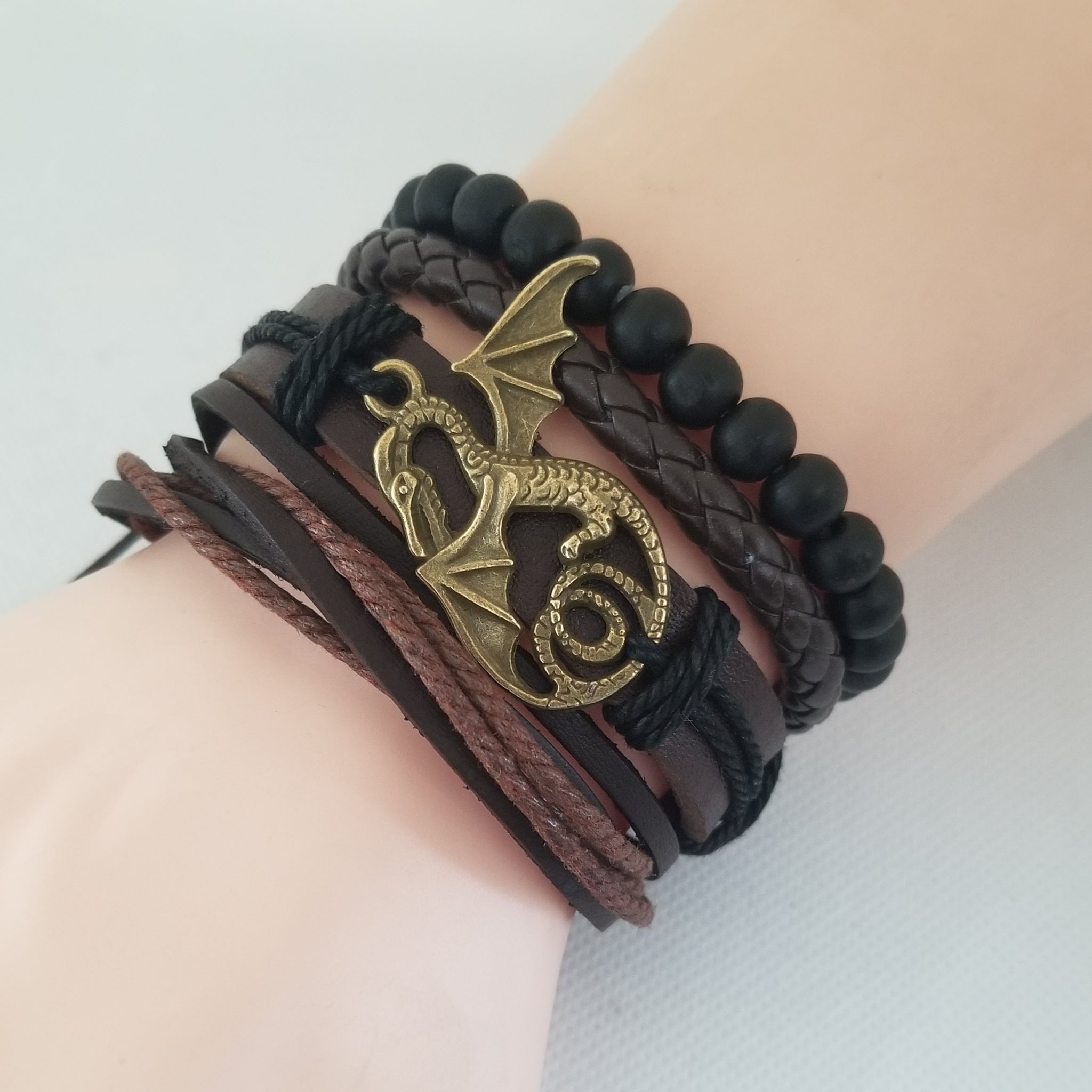 Flying Dragon Bracelet Set