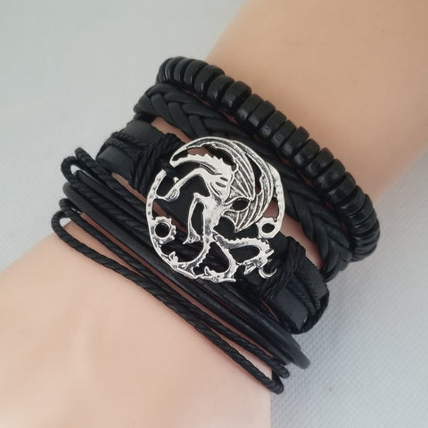 Targaryen Dragon Bracelet Set A1