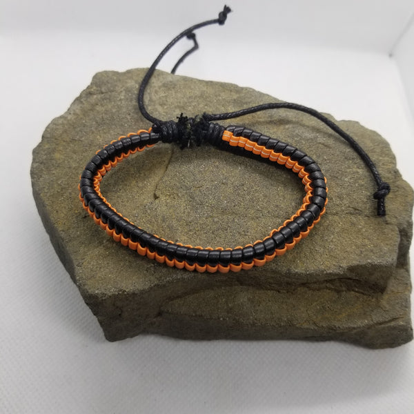 Orange Black Bracelet