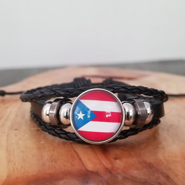 Puerto Rico Flag Bracelet